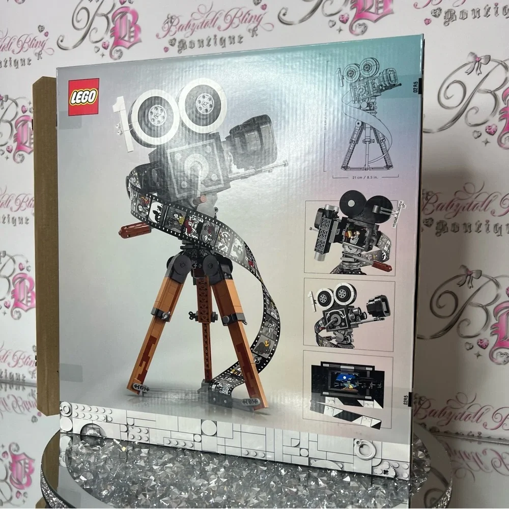 LEGO Disney Tribute Camera Set - Black and Brown Walt Disney film camera video